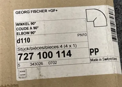 New | in-Stock George Fisher 727.100.114 Valves/Fittings California US | Davliegogo LLC #1710568