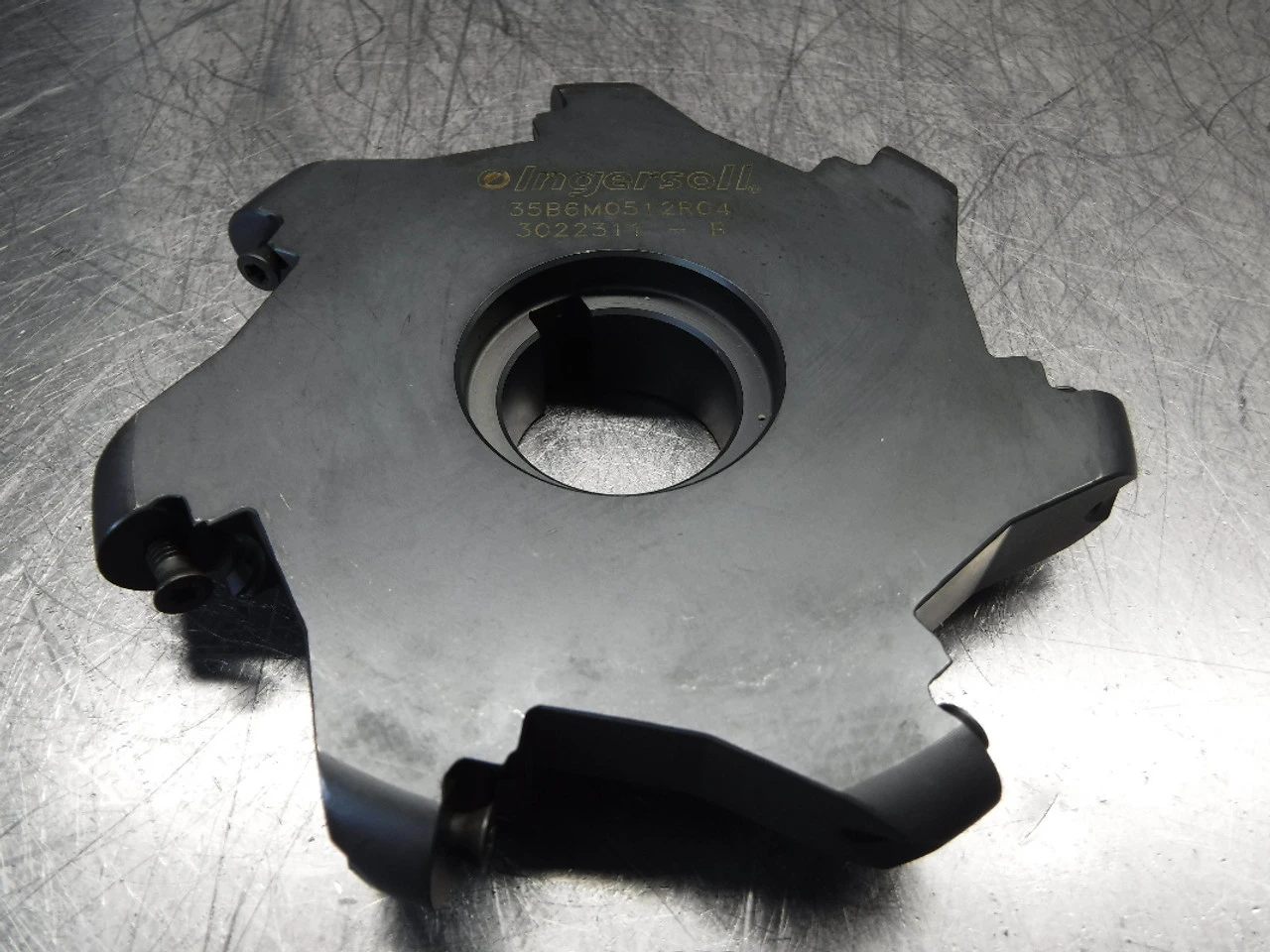 Ingersoll 5.5" Slot Milling Cutter 1.25" Arbor 35B6M0512R04 (LOC1038A)