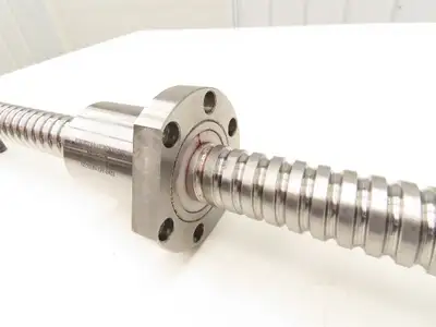 Roberts Z-Axis Ball Screw & Nut Assy 32mm Dia 10mm Lead 660mm OAL 26"