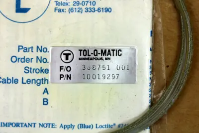 NEW TOLOMATIC 10019297