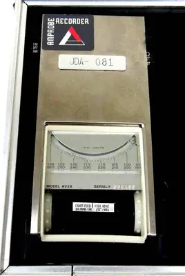 USED AMPROBE AV2X VOLTAGE CHART RECORDER