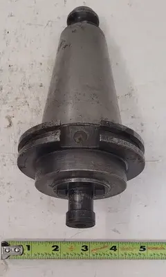 USED SCULLY JONES CAT50 SHELL MILL HOLDER