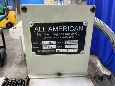 Used 2004 ALL AMERICAN MACHINING AND SUPPLY CO. SPC84 Hot Stamping Presses Ohio US | HGR 24 #1406380