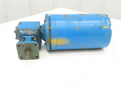Leeson 844412N1 Gearmotor 15:1 Ratio 37-115rpm 460V 3PH U48CZ 30-min 1/2"Shaft