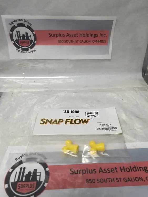 New | in-Stock SNAP FLOW 48485114 Parts (Hydraulics and Pneumatics) Ohio US | Surplus Asset Holdings #1249552