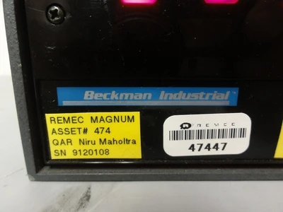 USED BECKMAN INDUSTRIAL DORIC 400A