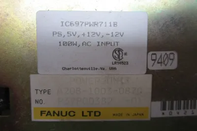 FANUC A20B-1003-0870 POWER SUPPLY A20B10030870