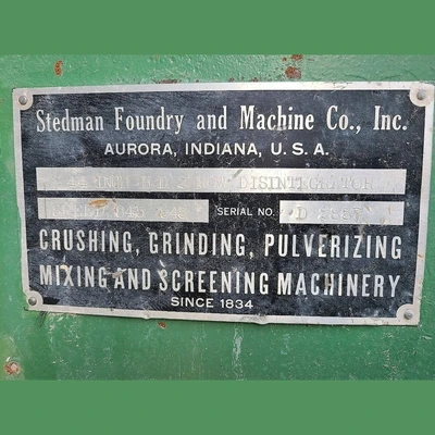 USED STEDMAN HD DISINTEGRATOR