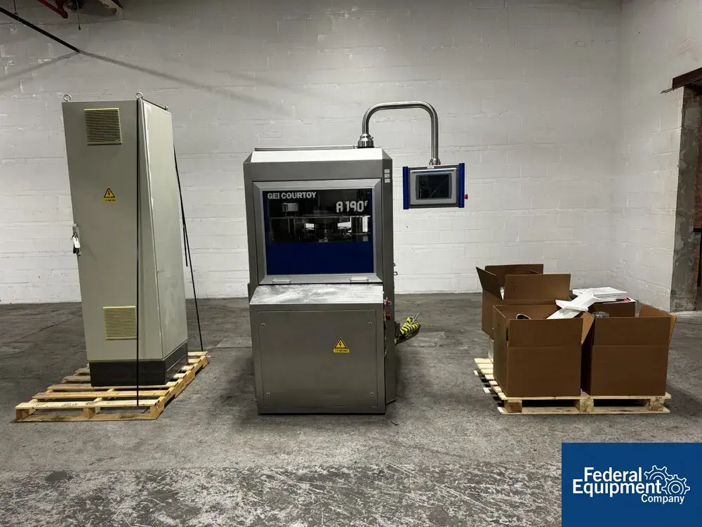 USED Courtoy GEI Courtoy Tablet Press, Model R190F/30