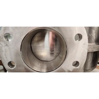 Used Reimelt GmbH 4" Single-channel Stainless Steel Tunnel Diverter Valve