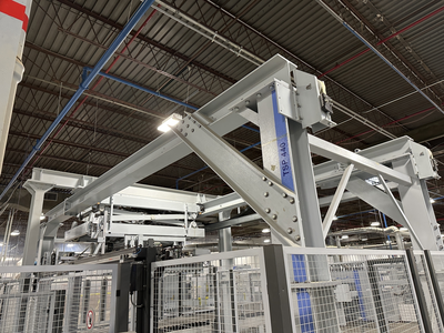 Homag CNC Angular Saw System w/ Automatic Loading & Unloading