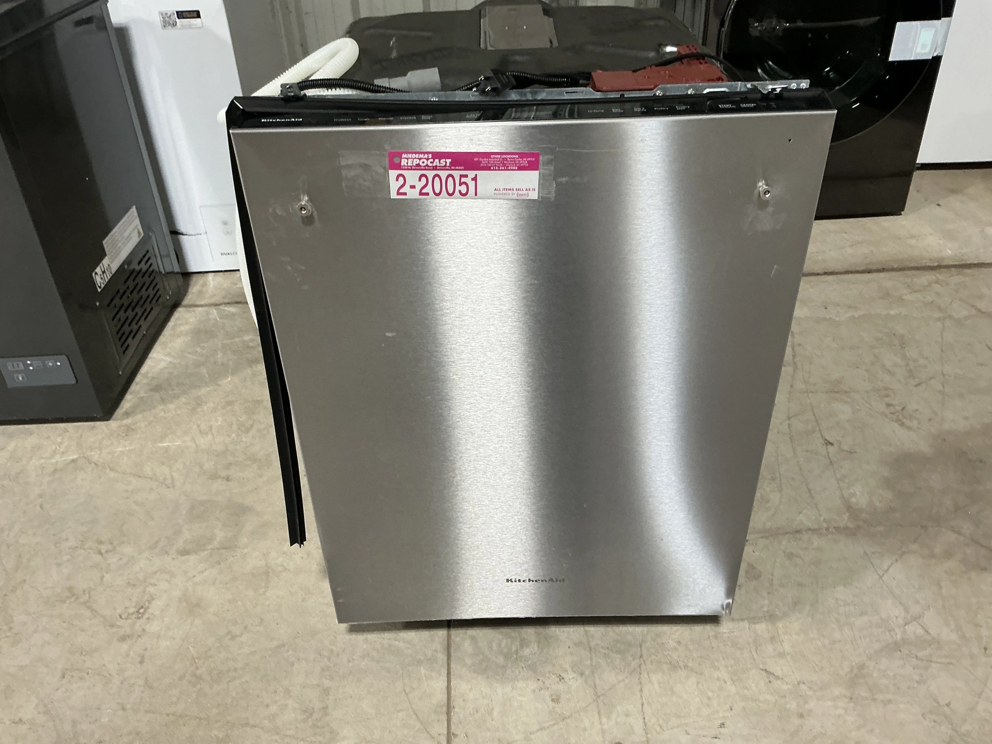 Used KITCHENAID KDTS424SPS Dishwashers Michigan US | Miedema Asset Management Group #1577934