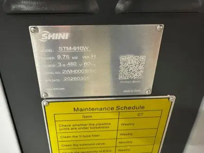 New | in-Stock 2026 SHINI STM-910W Temperature Controls Massachusetts US | Absolute Machinery #1277634