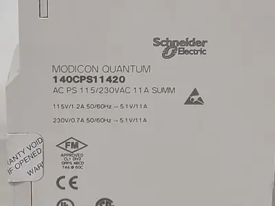 USED SCHNEIDER ELECTRIC 140CPS11420