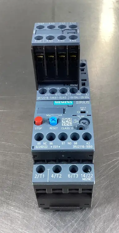 Used Siemens 3RU2116-1EB0 PLC Contactors South Carolina US | Palmetto Automation #1160199