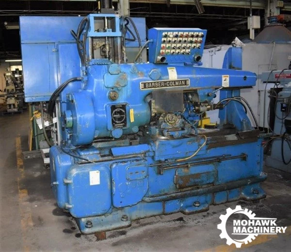 14-30 BARBER COLMAN HORIZONTAL HEAVY-DUTY GEAR HOBBER w/DOUBLE-THREAD INDEX WORM - DIFFERENTIAL