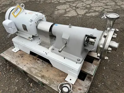 Pump, Centrifugal, 20 HP, Stainless Steel, Fristam, 2.5" In/Out #S744992