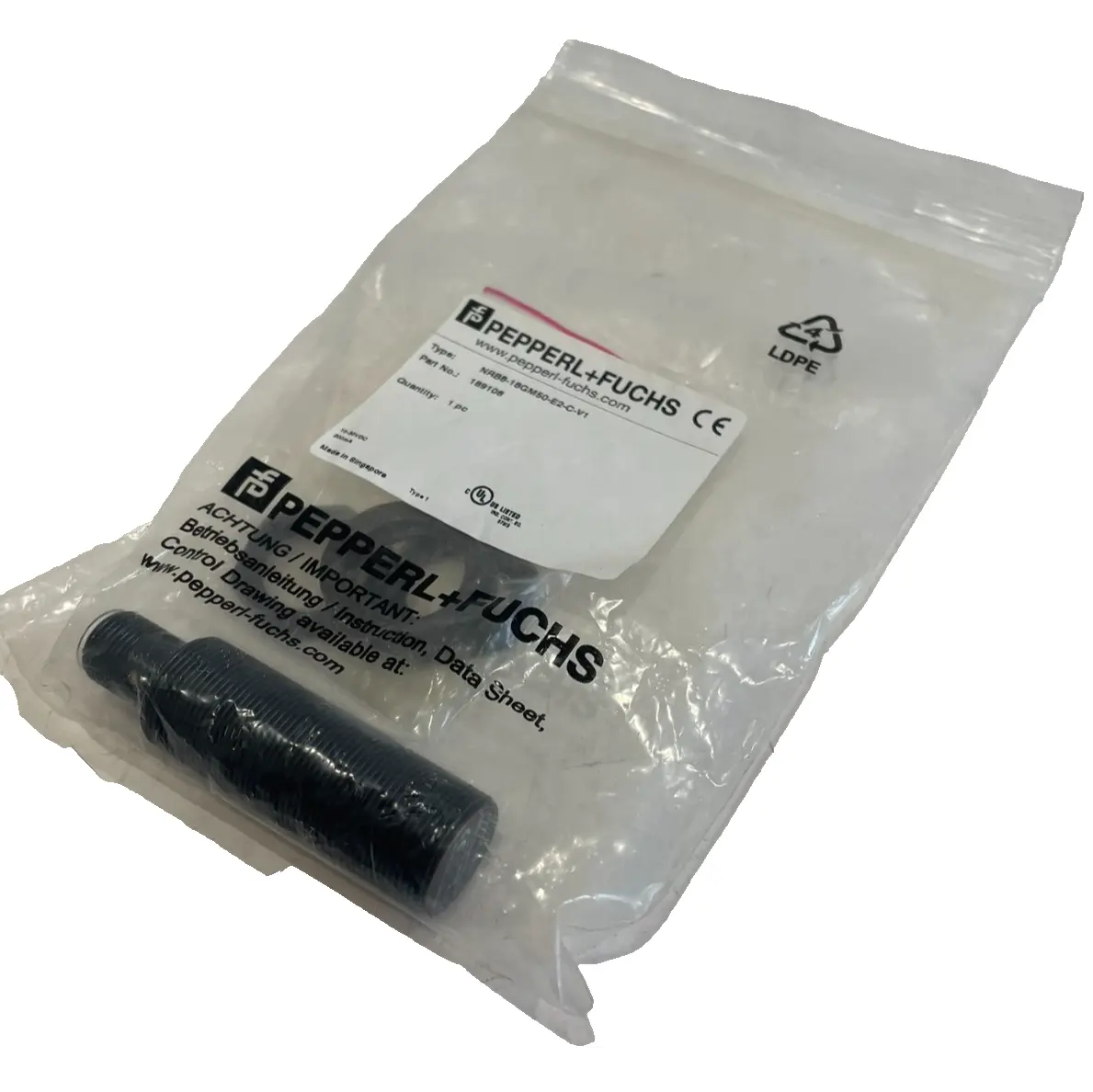 NEW PEPPERL+FUCHS 189108 PROXIMITY SWITCH NRB8-18GM50-E2-C-V1
