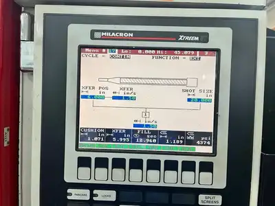 2001 CINCINNATI MILACRON NT-550-80 Injection Molding Horizontal/Vertical | Machinery Network (3)