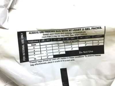Cygnus Home Service 987 Gel Ice Packs Non Toxic Extremely Cold (Set of 5)