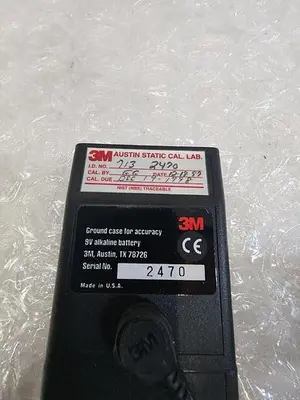 3M 713 AIR IONIZER TESTER FIELD METER