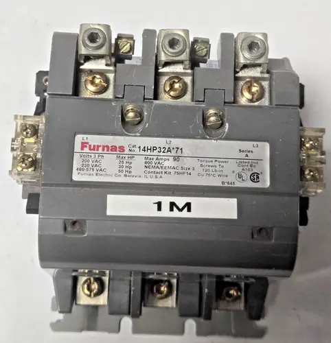 SIEMENS FURNAS ELECTRIC CO 14HP32A71 14HP32A71 STARTER Series A NEMA3 3PHASE