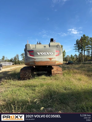 Used 2021 VOLVO EC350EL Crawler Excavators Texas US | Proxy Equipment #1663654
