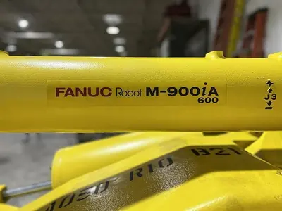 Used FANUC M900IA/600 WITH R30IA CONTROLLER, CLEANED AND TESTED, ONLY 5,168 HOURS Robots | Harbor Machinery Inc. #1283367