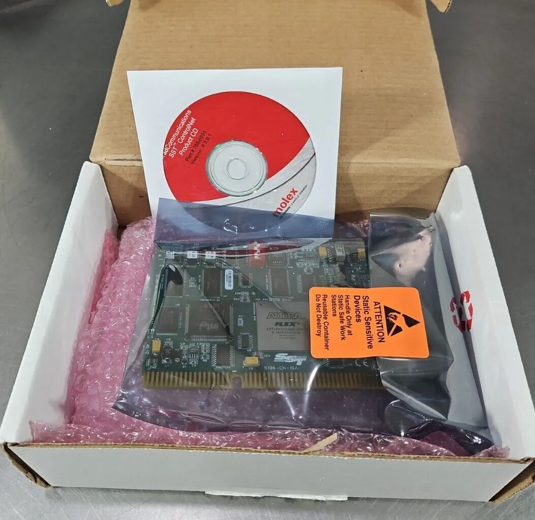 Brad Comm. 5136-CN-ISA ControlNet ISA Bus Com. Module Interface Card. 3C-5