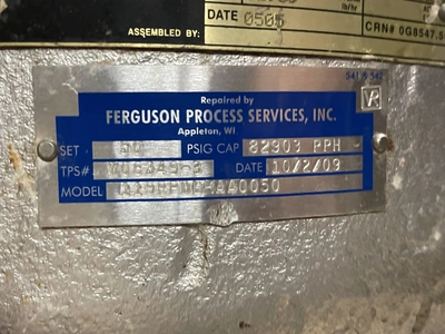 6" Consolidated Safety Relief Valve