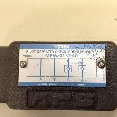 USED YUKEN MPW-01-2-40
