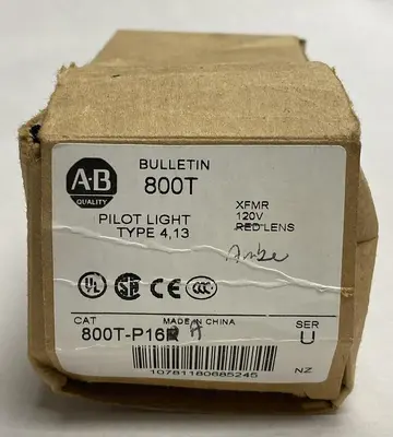 New | in-Stock ALLEN-BRADLEY 800T-P16R Miscellaneous Equipment (Electrical & Power) | Surplus Asset Holdings #1190054
