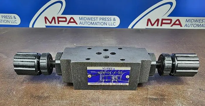 Used YUKEN MSW-01-X-50 Valves/Fittings | Midwest Press and Automation #577695