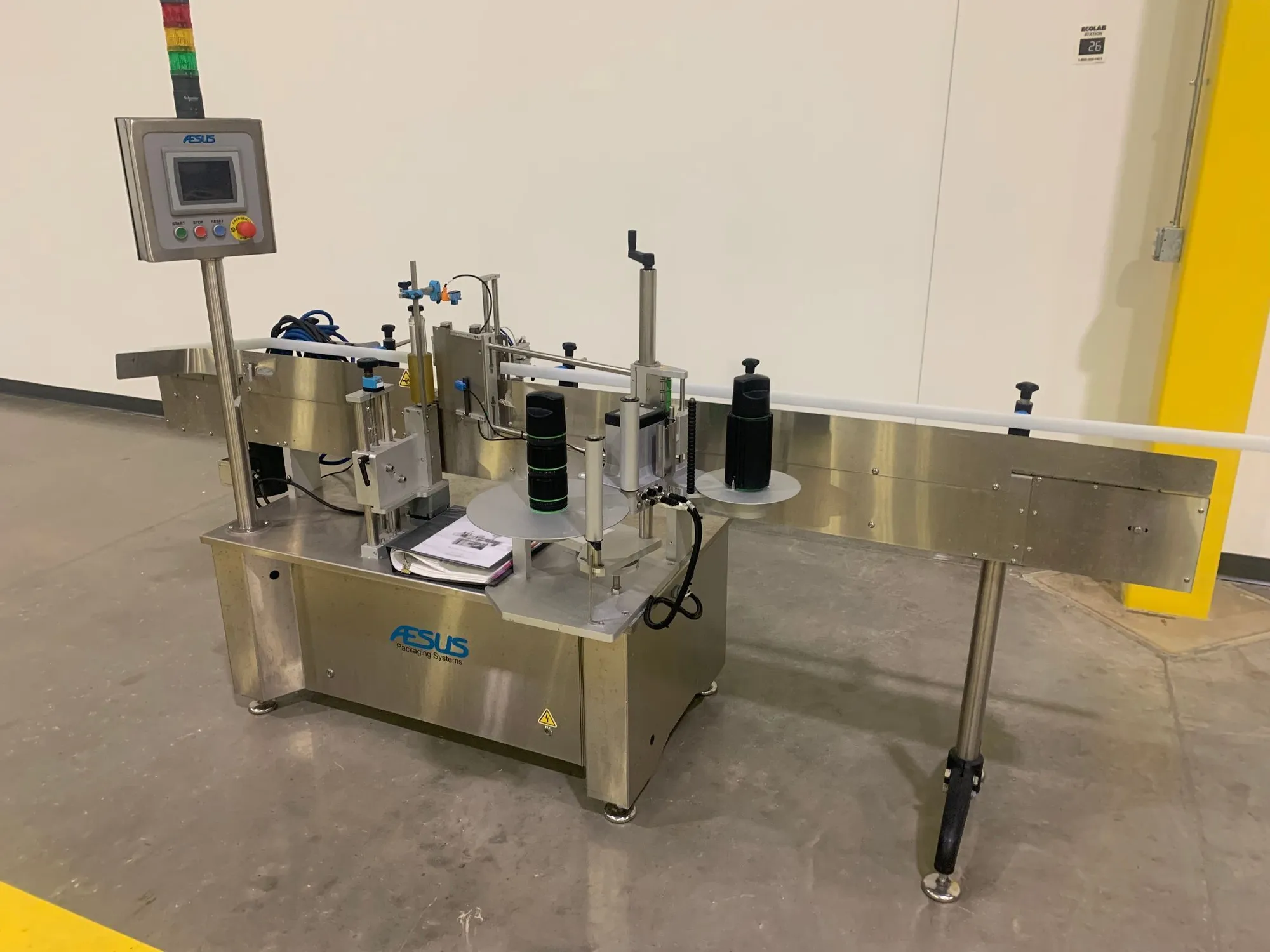 2022 Aesus Eco Wrap PRISM - Fully Auto With 8.5" Peeler Plate 10ft conv.