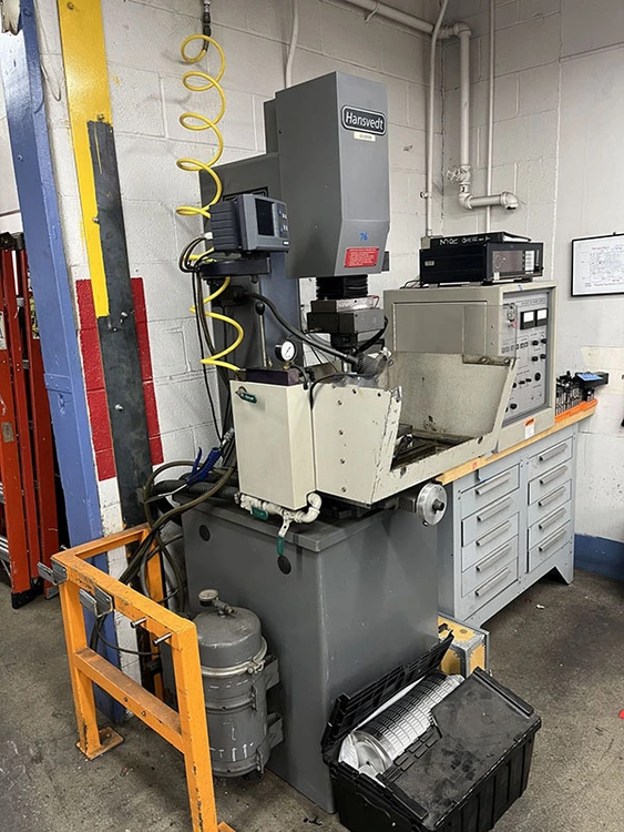 Used 1996 Hansvedt CS-1, 1996, WITH SYSTEM 3R ORBICUT CNC EDM Sinkers New Jersey US | Machinery Values #302865