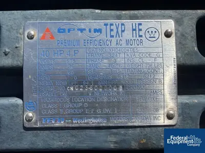 Used SIHI Sihi Liquid Ring Vacuum Pump, Model LPHY 65327, 40 HP Vacuum Pumps Ohio US | Federal Equipment Company #1256591