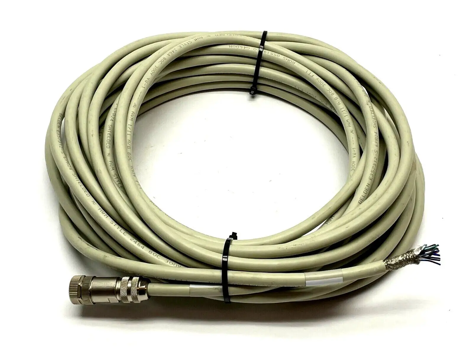 50106AH1 | Belden  Industrial Ethernet CAT6A Cable Profinet Type C 50ft Length - Used