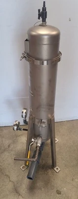 Stainless Steel OSMONICS SUEZ Vessel Cartridge Filter Housing HX0320-1.5T-316-A