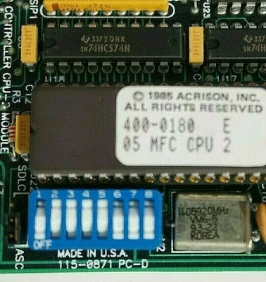 NEW ACRISON 115-0871 CONTROL MODULE MD-2-460 1150871