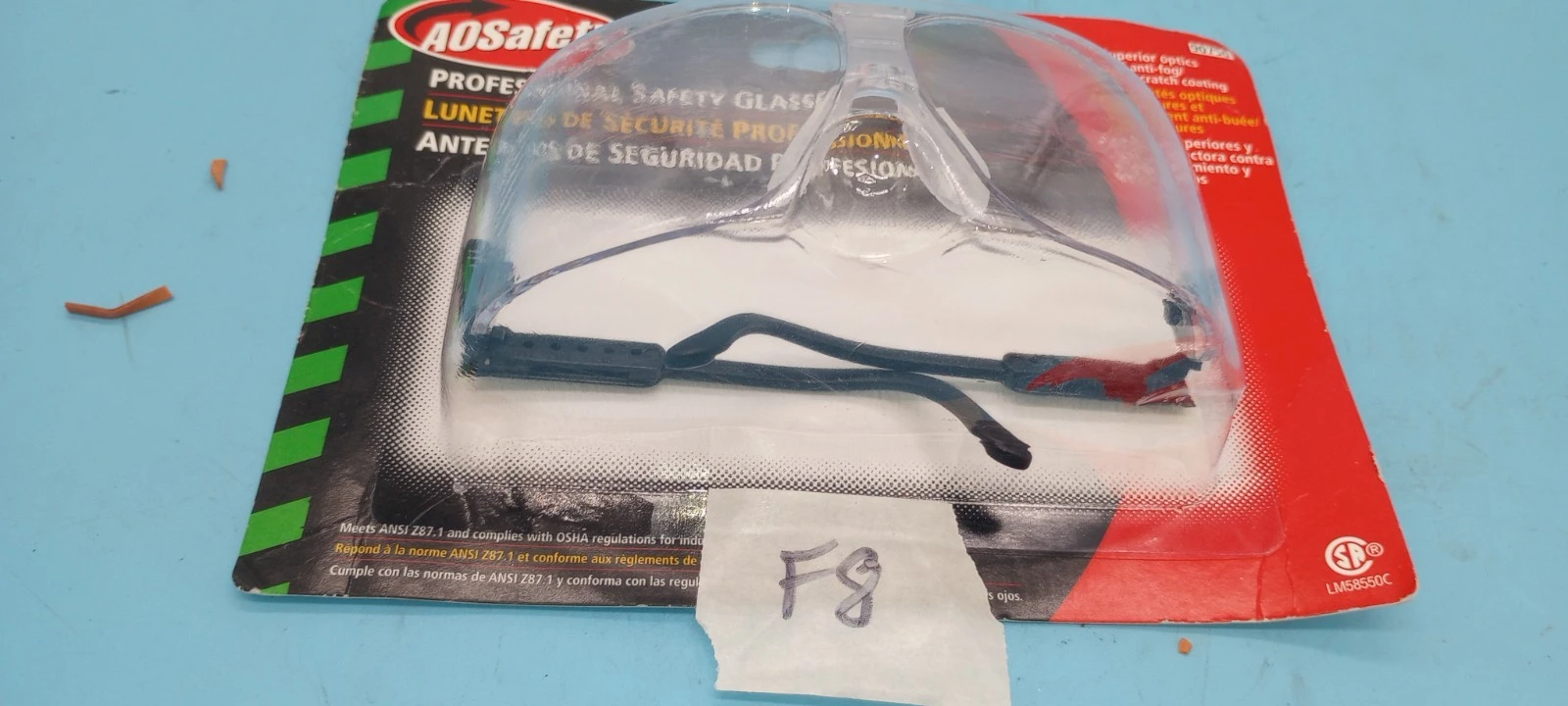 NEW AOSAFETY AOSAFETY 90750 professional saftey glasses