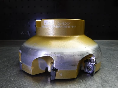 Sandvik 5" Aluminum Indexable Facemill 1.5" Arbor RA590-127R38A-11M (LOC1333C)