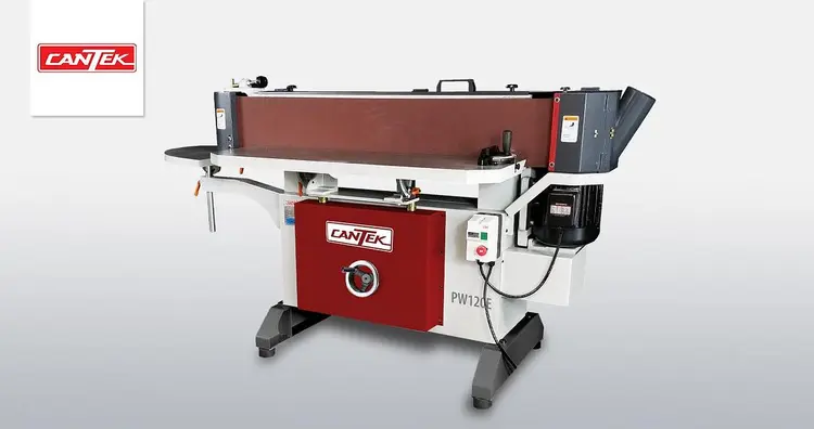 New | in-Stock CANTEK PW120E Edge Sanders Wisconsin US | John G Weber Co Inc #339530