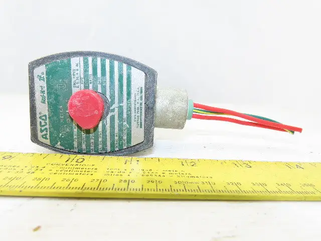 Asco 302053 Red Hat Solenoid Valve 1/4" NPT