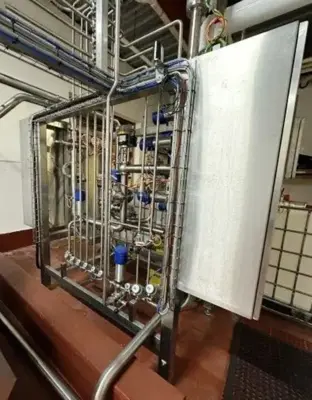 Alfa-Laval BREW 350 hermetic beer clarifier module, 316SS.