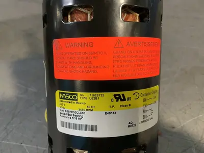 Used FASCO 71626732 Motors (misc) Ohio US | HGR 24 #1556694