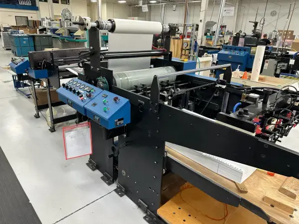 D&K 32150 Acculam High Speed Laminator with Accufeed 3210