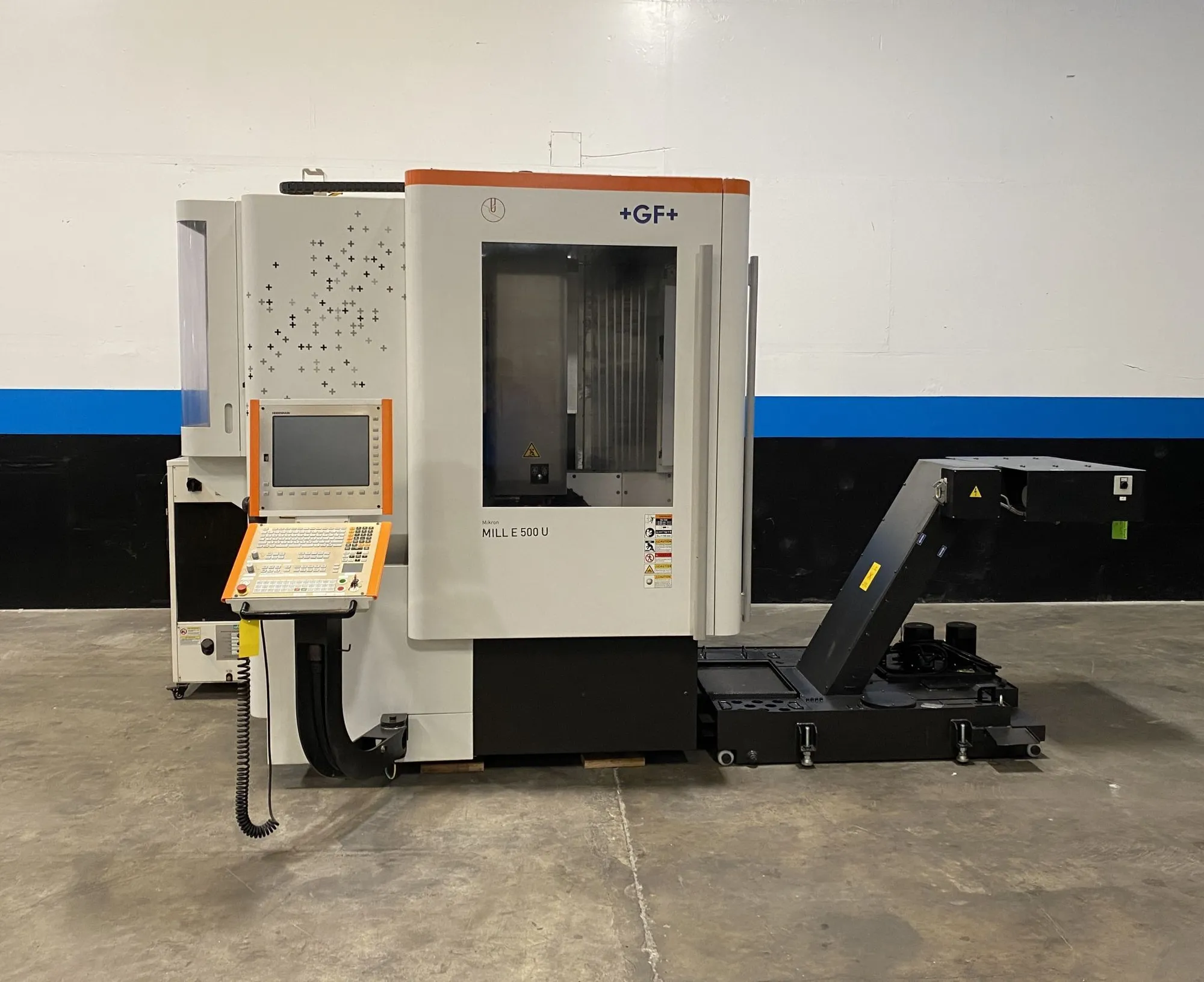 USED 2018 +GF+ MIKRON MILL E 500U
