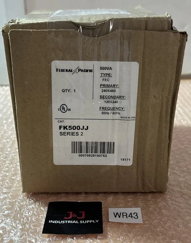 NEW Federal Pacific FK500JJ