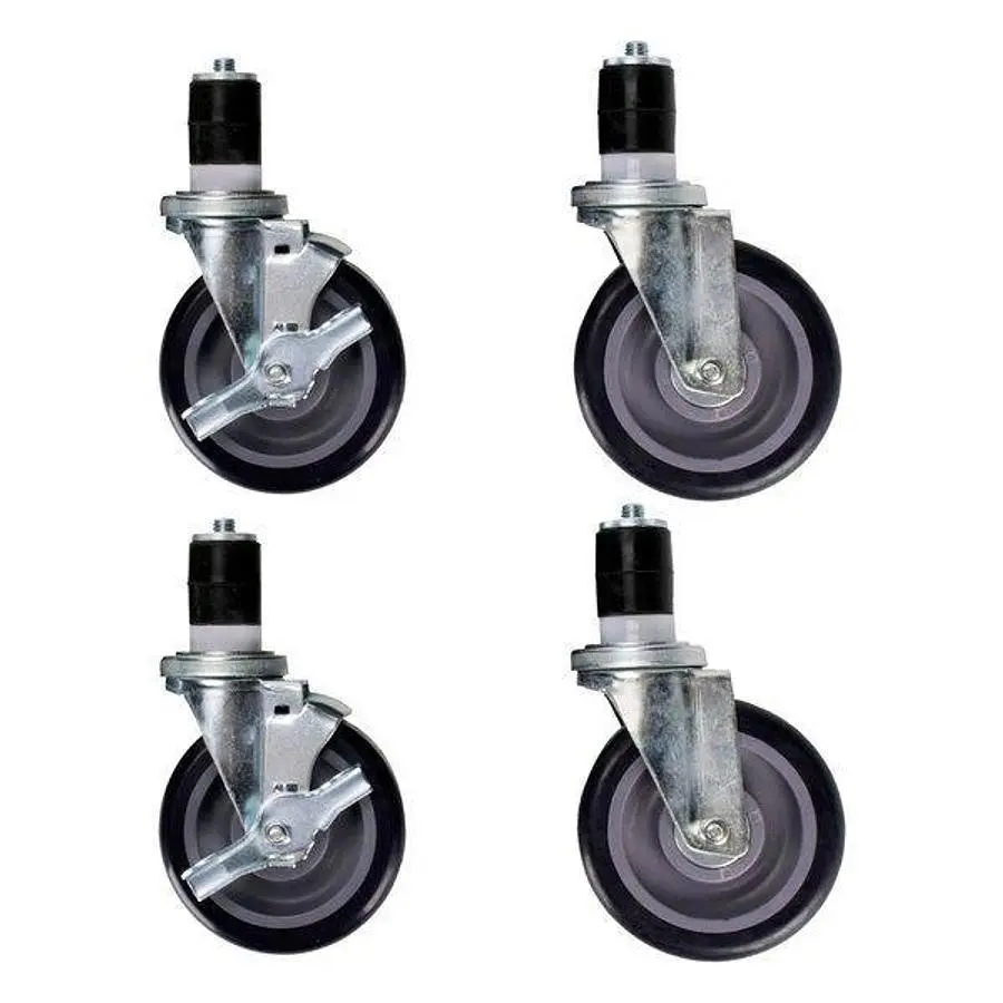 4 Castors