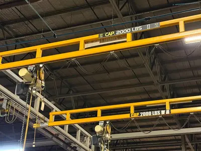 USED UNIFIED INDUSTRIES "CRANE IN A BOX"